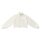 Women’s John 3:8 Mock-Neck Quarter-Zip Sweatshirt