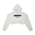 John 3:8 Cropped Hoodie
