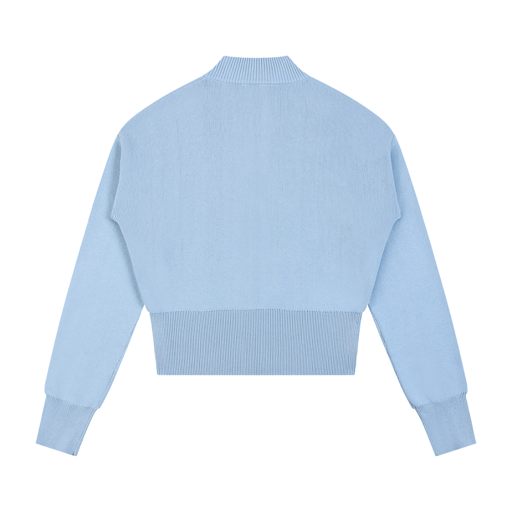 Women’s Wind Mock Neck Zip Up Cardigan
