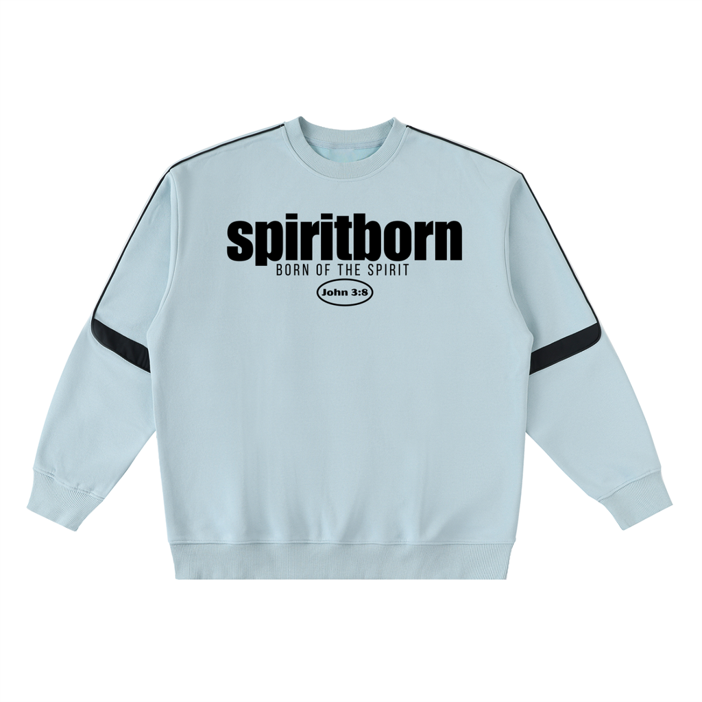 John 3:8 Oversized Crewneck Taped Sweatshirt