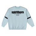 John 3:8 Oversized Crewneck Taped Sweatshirt
