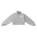 Women’s John 3:8 Mock-Neck Quarter-Zip Sweatshirt