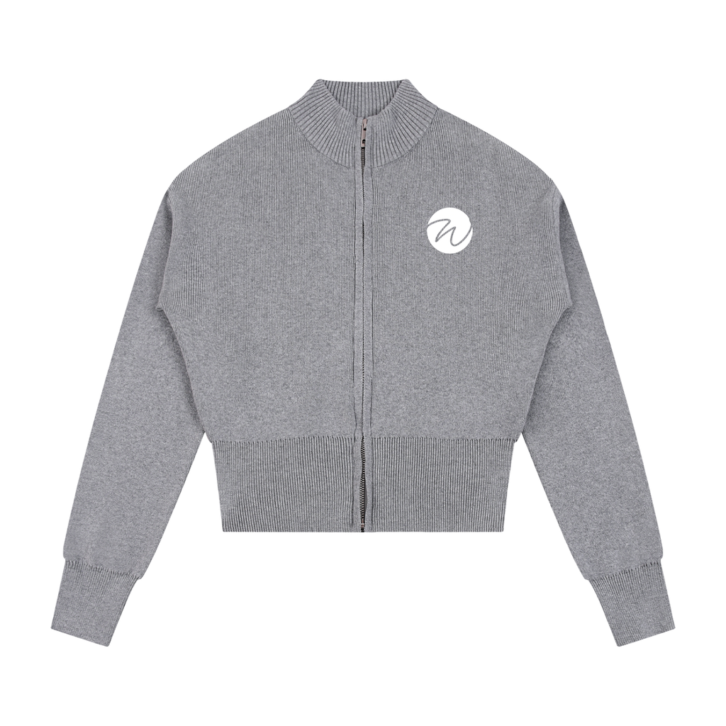 Women’s Wind Mock Neck Zip Up Cardigan