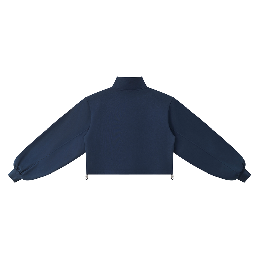 Women’s John 3:8 Mock-Neck Quarter-Zip Sweatshirt