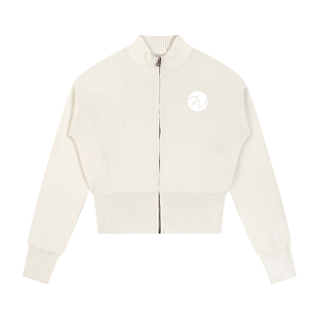 Women’s Wind Mock Neck Zip Up Cardigan