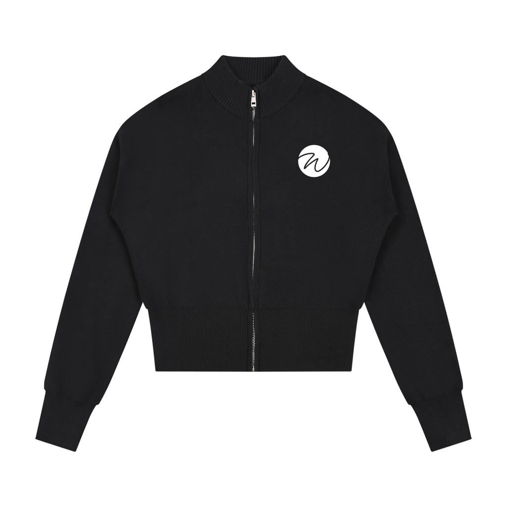 Women’s Wind Mock Neck Zip Up Cardigan