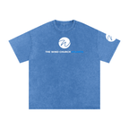 "We Outside" Snow Washed Oversized Cotton T-Shirt