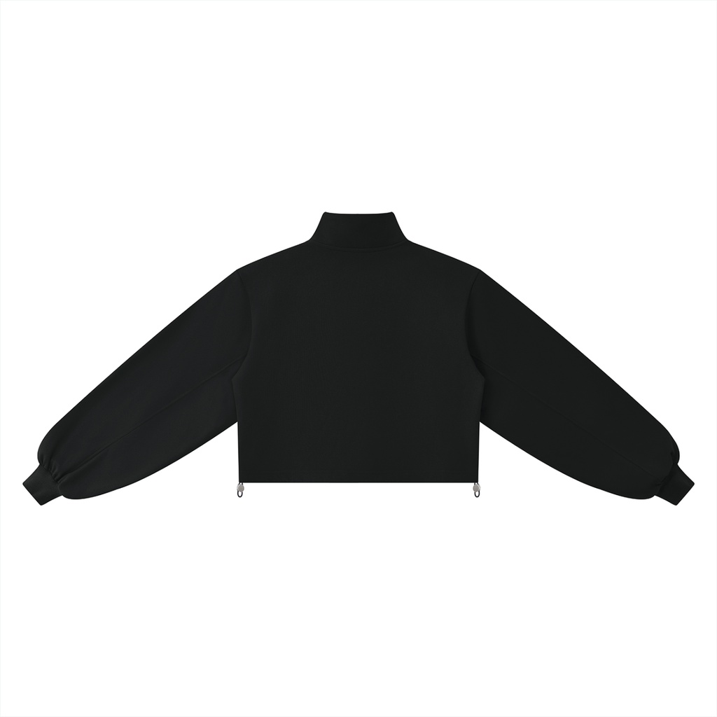 Women’s John 3:8 Mock-Neck Quarter-Zip Sweatshirt