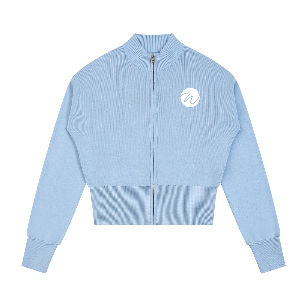 Women’s Wind Mock Neck Zip Up Cardigan