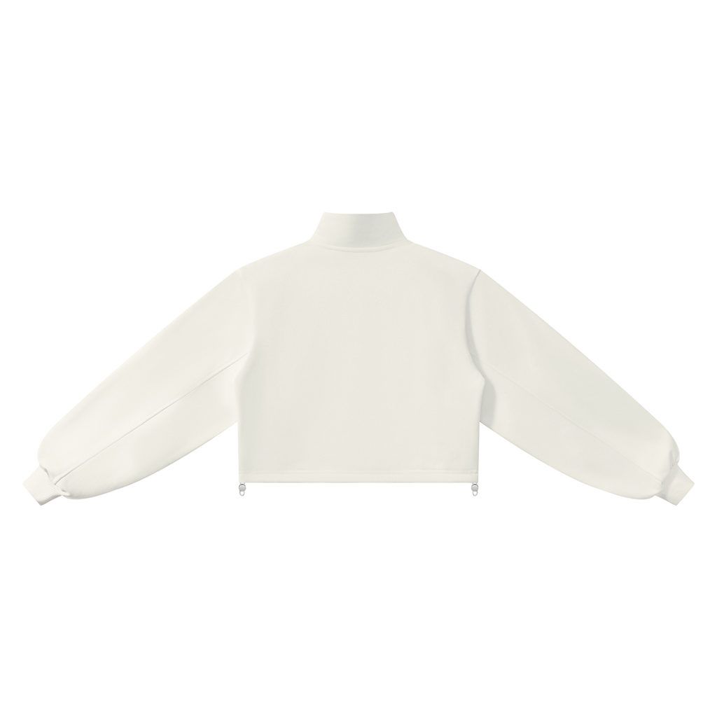 Women’s John 3:8 Mock-Neck Quarter-Zip Sweatshirt